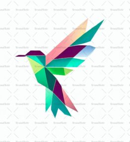 Geometrischer Kolibri
